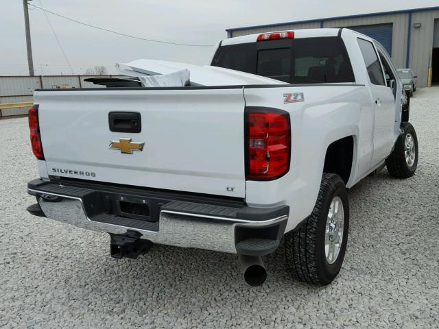 1GC1KVE86FF643632 - 2015 CHEVROLET SILVERADO WHITE photo 4