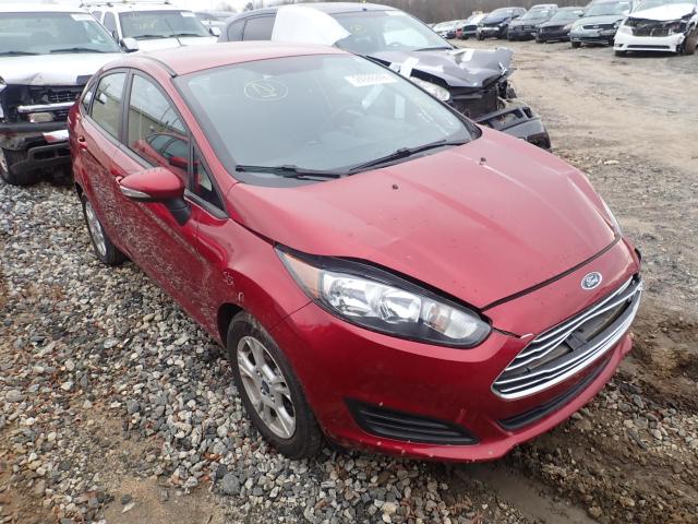 3FADP4BJXEM210982 - 2014 FORD FIESTA SE RED photo 1