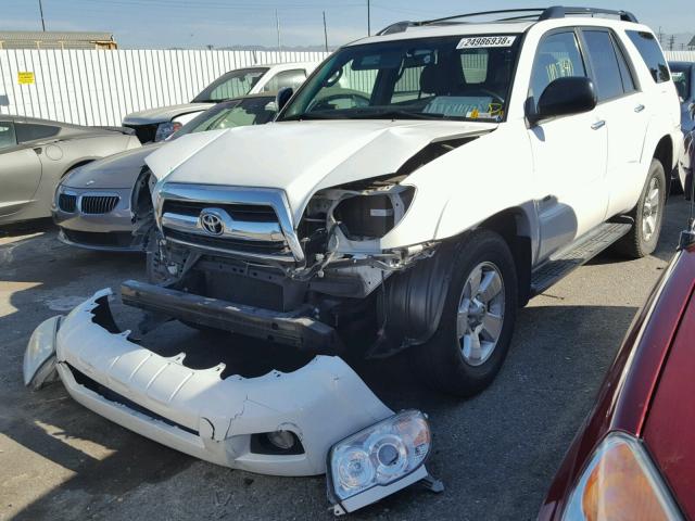 JTEZU14R88K022950 - 2008 TOYOTA 4RUNNER SR WHITE photo 2