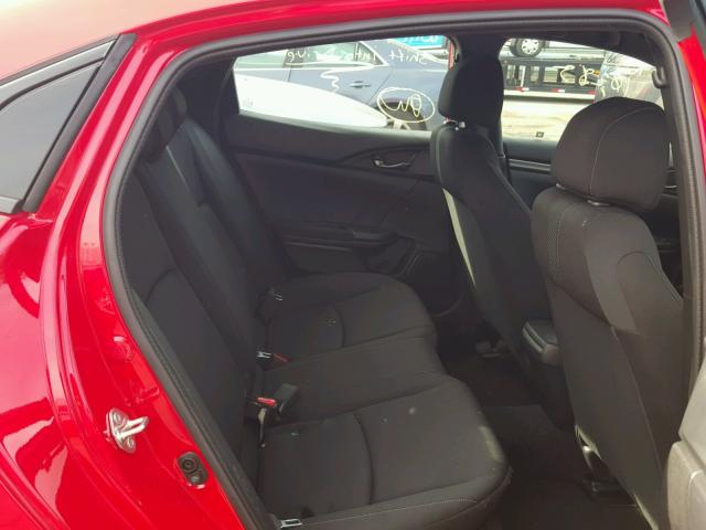 SHHFK7H4XHU404875 - 2017 HONDA CIVIC SPOR RED photo 6