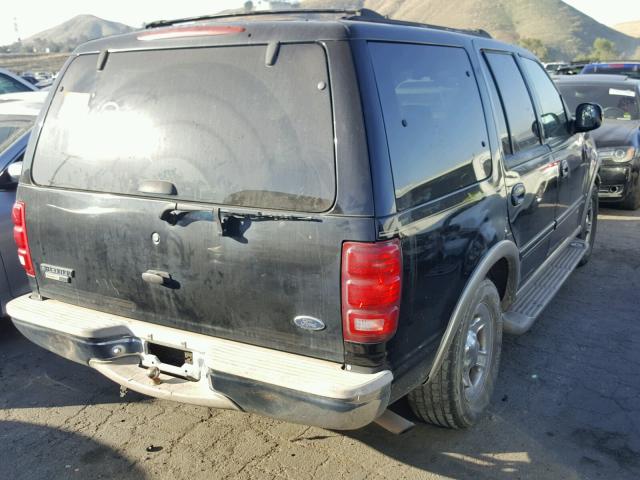 1FMRU17W31LB50188 - 2001 FORD EXPEDITION BLACK photo 4