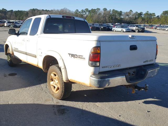 5TBBT44183S366874 - 2003 TOYOTA TUNDRA ACC WHITE photo 3