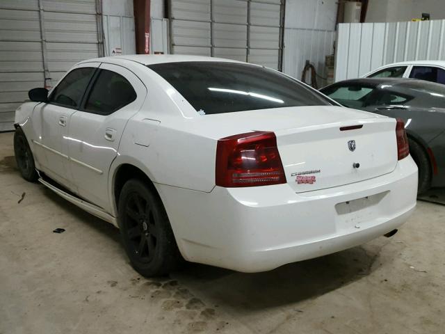 2B3KA43G96H517129 - 2006 DODGE CHARGER SE WHITE photo 3