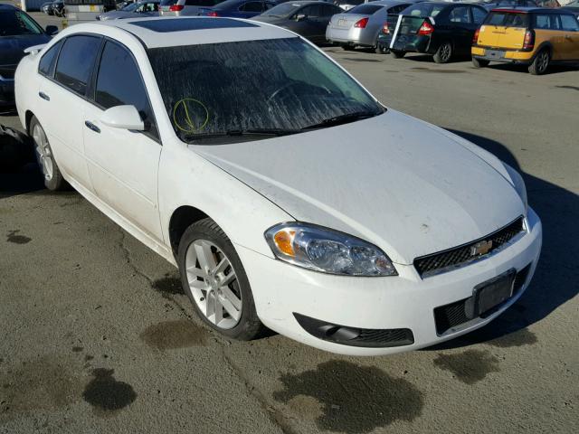 2G1WC5E32D1178903 - 2013 CHEVROLET IMPALA LTZ WHITE photo 1