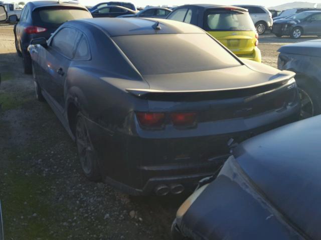 2G1FZ1EP2D9800332 - 2013 CHEVROLET CAMARO ZL1 黑色 照片 3