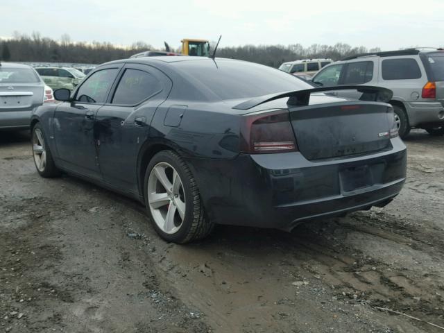 2B3KA73W58H248817 - 2008 DODGE CHARGER SR BLACK photo 3