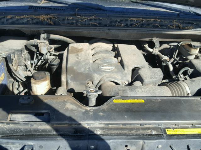 5N1AA08A04N740456 - 2004 NISSAN ARMADA SE GREEN photo 7