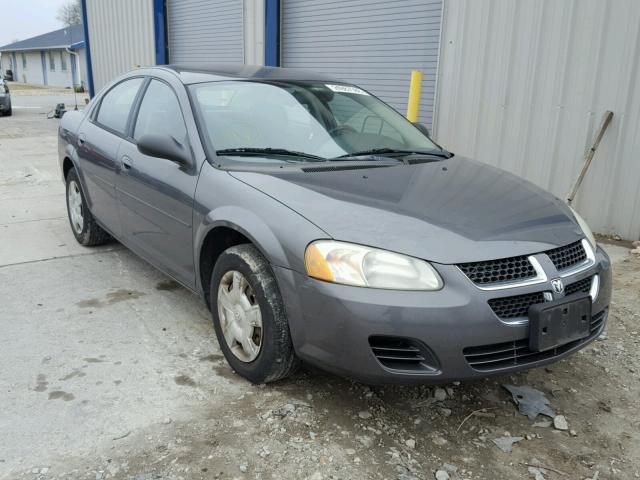 1B3EL46T95N642413 - 2005 DODGE STRATUS SX GRAY photo 1