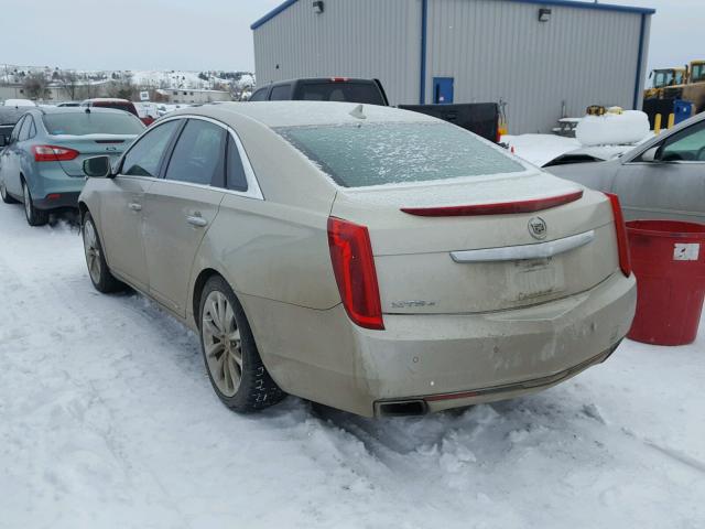 2G61N5S38E9266909 - 2014 CADILLAC XTS LUXURY TAN photo 3