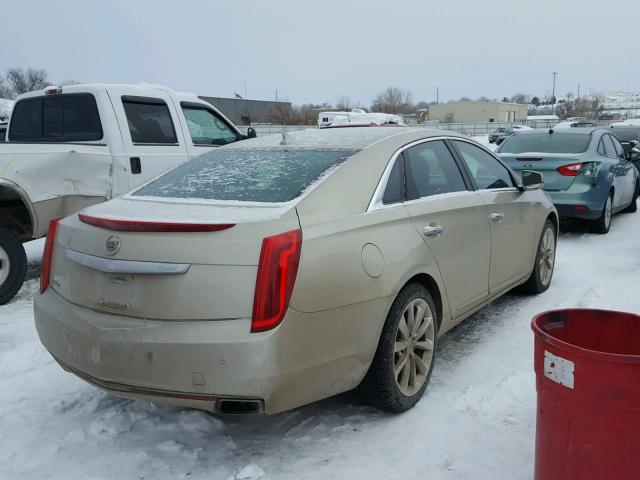 2G61N5S38E9266909 - 2014 CADILLAC XTS LUXURY TAN photo 4