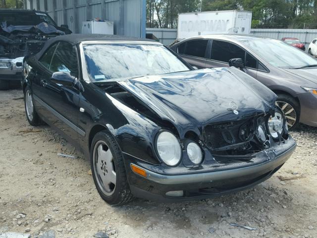 WDBLK65G1XT008115 - 1999 MERCEDES-BENZ CLK 320 BLACK photo 1