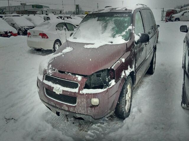 1GNDU33167D174449 - 2007 CHEVROLET UPLANDER L BURGUNDY photo 2