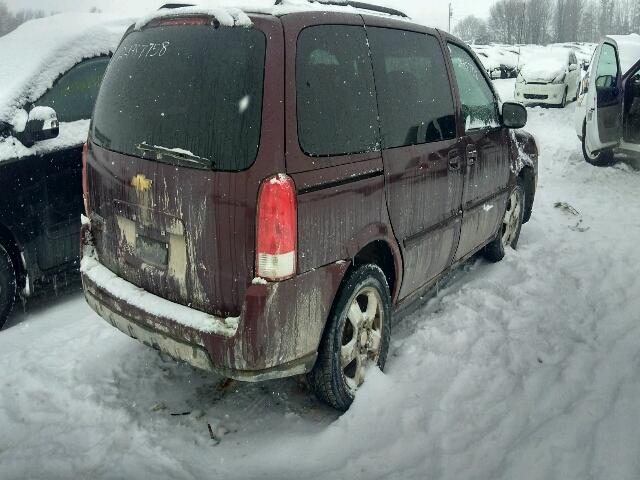 1GNDU33167D174449 - 2007 CHEVROLET UPLANDER L 勃艮第红 照片 4