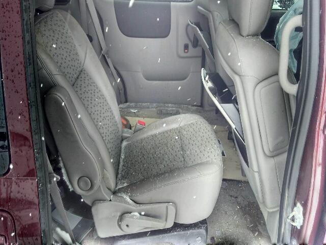 1GNDU33167D174449 - 2007 CHEVROLET UPLANDER L 勃艮第红 照片 6