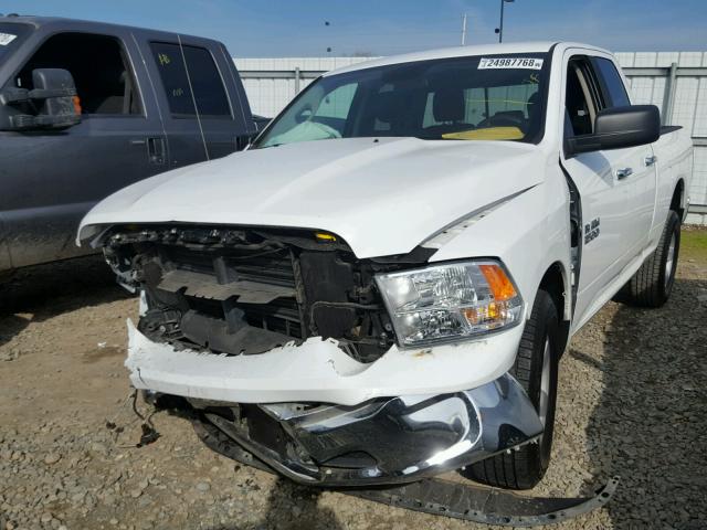 1C6RR6GG7HS768925 - 2017 RAM 1500 SLT WHITE photo 2