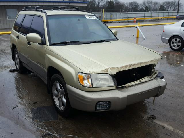 JF1SF65571H727157 - 2001 SUBARU FORESTER S ოქროსფერი ფოტო 1