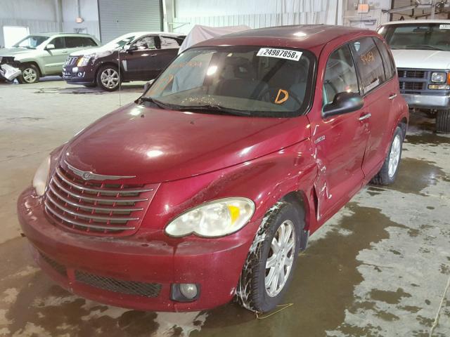 3A8FY68B76T311702 - 2006 CHRYSLER PT CRUISER MAROON photo 2