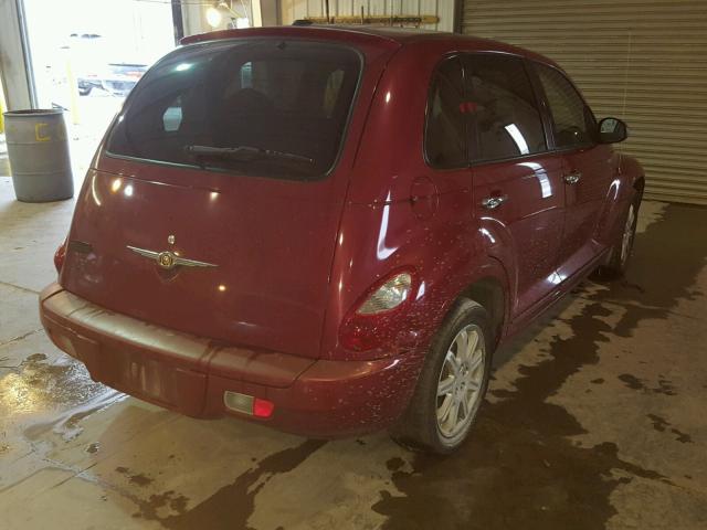 3A8FY68B76T311702 - 2006 CHRYSLER PT CRUISER MAROON photo 4