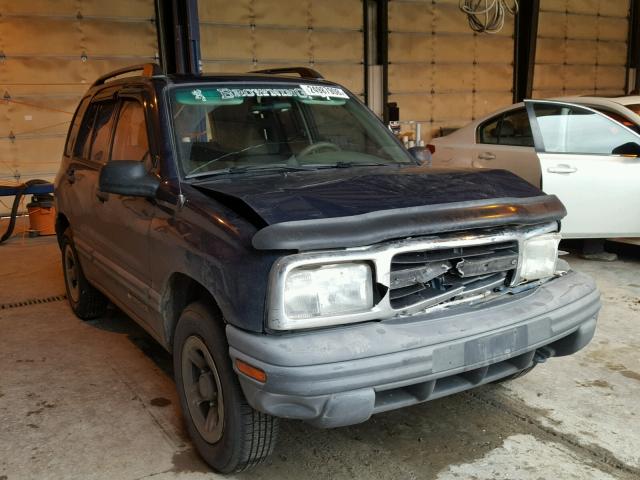 2CNBJ13C436926698 - 2003 CHEVROLET TRACKER BLUE photo 1