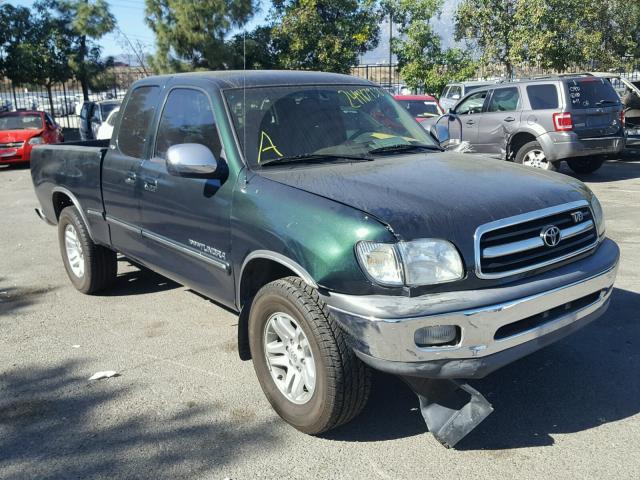 5TBRT34131S167043 - 2001 TOYOTA TUNDRA ACC GREEN photo 1