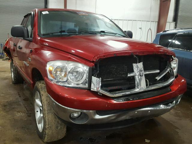 1D7HU18217S101622 - 2007 DODGE RAM 1500 S RED photo 1