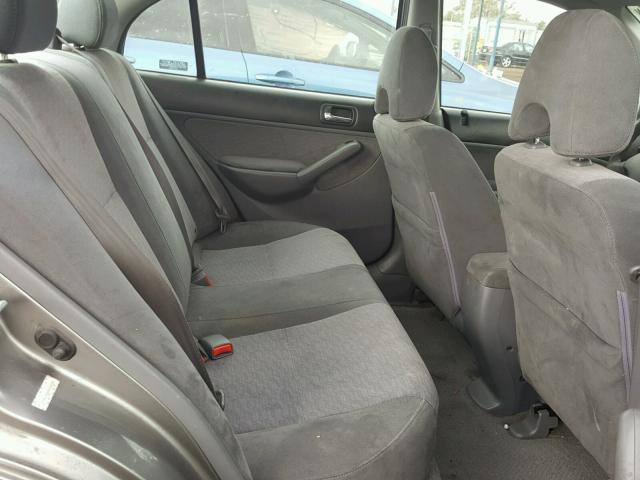 JHMES95664S001888 - 2004 HONDA CIVIC HYBR GRAY photo 6