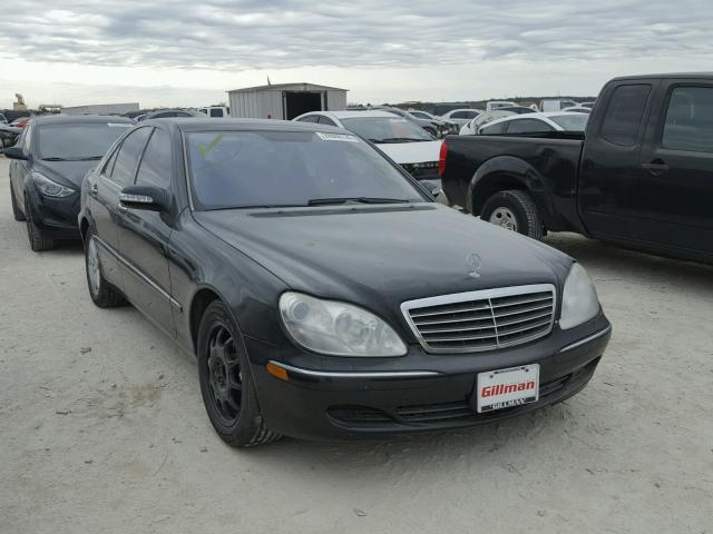 WDBNF67J86A469182 - 2006 MERCEDES-BENZ S 350 BLACK photo 1