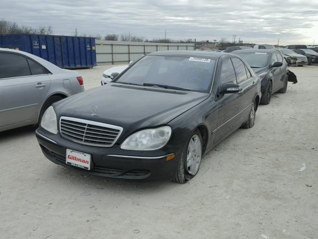 WDBNF67J86A469182 - 2006 MERCEDES-BENZ S 350 BLACK photo 2