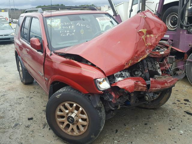 4S6CK58W1Y4419088 - 2000 HONDA PASSPORT E Qırmızı foto 1