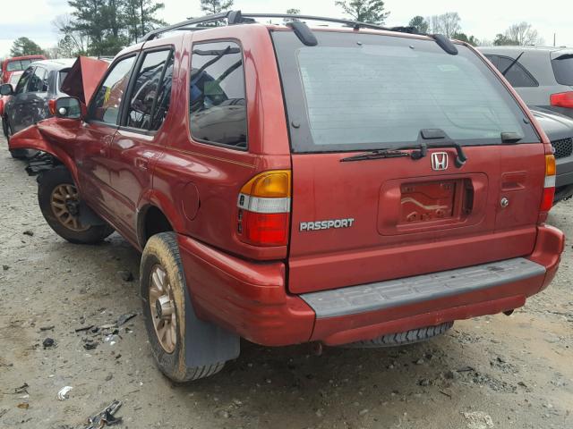 4S6CK58W1Y4419088 - 2000 HONDA PASSPORT E Qırmızı foto 3