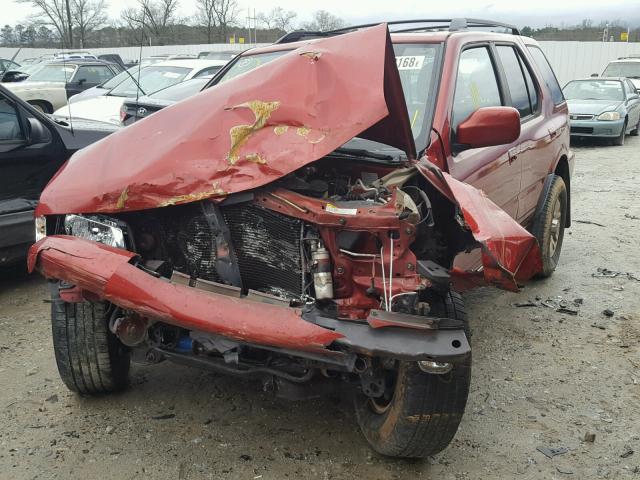 4S6CK58W1Y4419088 - 2000 HONDA PASSPORT E Qırmızı foto 9