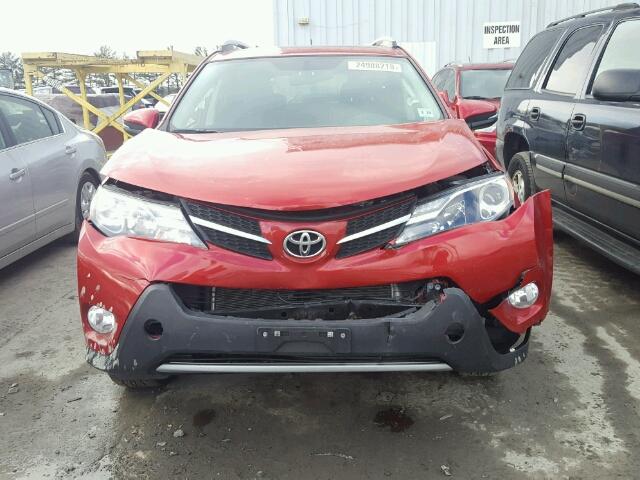 2T3DFREV5EW173153 - 2014 TOYOTA RAV4 LIMIT RED photo 9