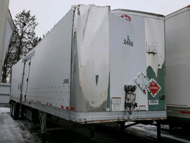 1GRAA842X7B708305 - 2007 GREAT DANE TRAILER 53 TRAILER WHITE photo 1