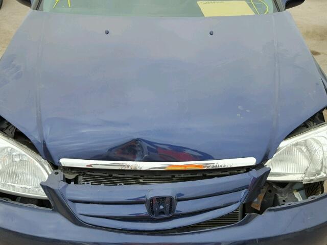 2HGES26793H564859 - 2003 HONDA CIVIC EX ლურჯი ფოტო 7