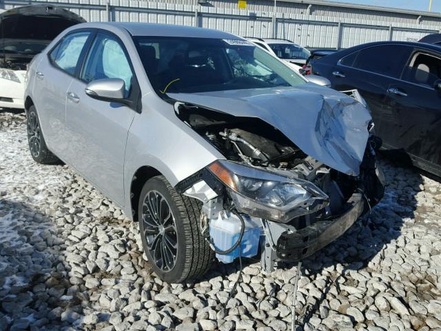 2T1BURHE2EC135818 - 2014 TOYOTA COROLLA L SILVER photo 1