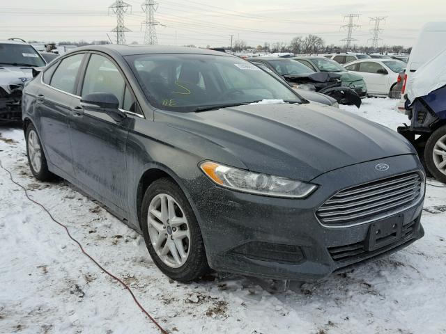 3FA6P0HD4FR158014 - 2015 FORD FUSION SE BLACK photo 1