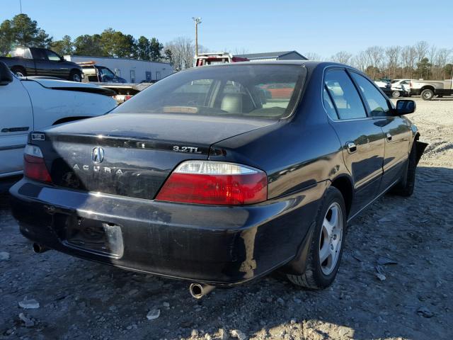 19UUA56623A093143 - 2003 ACURA 3.2TL BLACK photo 4