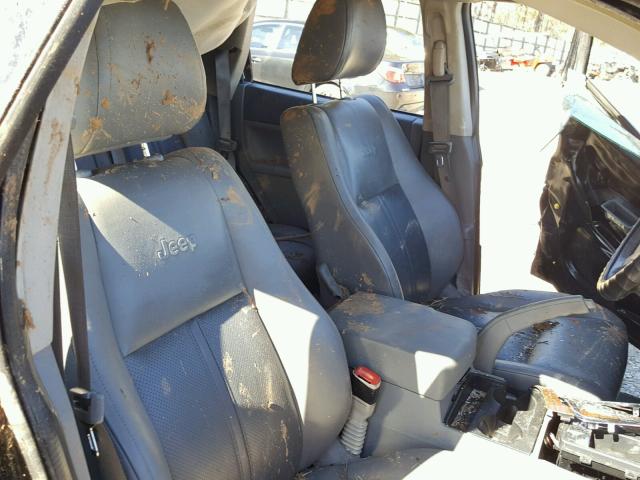 1J8HR58N56C120091 - 2006 JEEP GRAND CHER BLACK photo 6