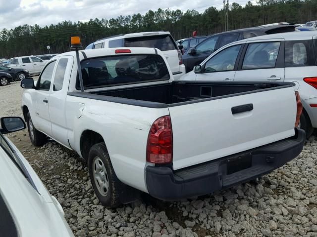 5TFTX4CNXCX019951 - 2012 TOYOTA TACOMA ACC WHITE photo 3