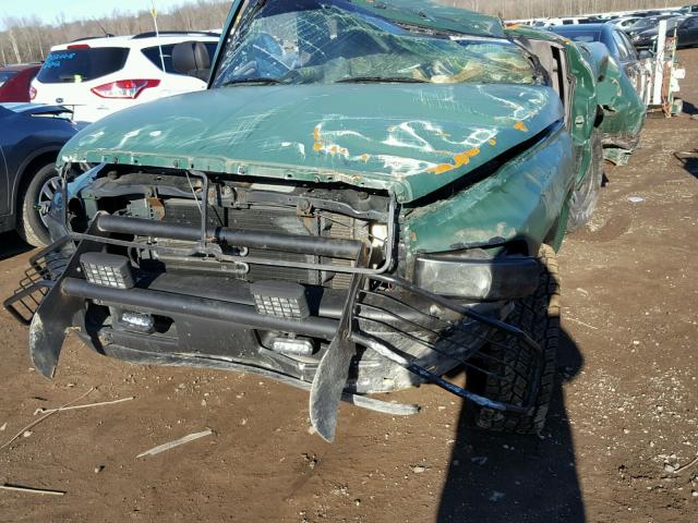 1B7HF16Z2SS130625 - 1995 DODGE RAM 1500 GREEN photo 10