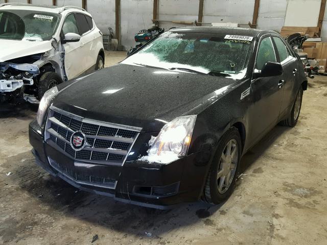 1G6DF577990108004 - 2009 CADILLAC CTS BLACK photo 2