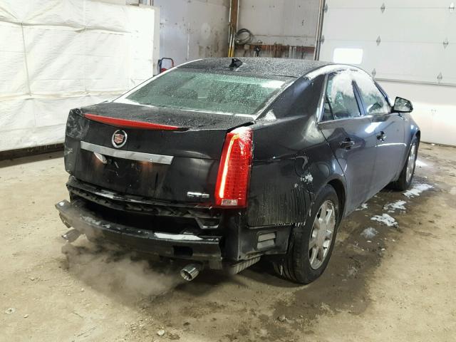 1G6DF577990108004 - 2009 CADILLAC CTS BLACK photo 4