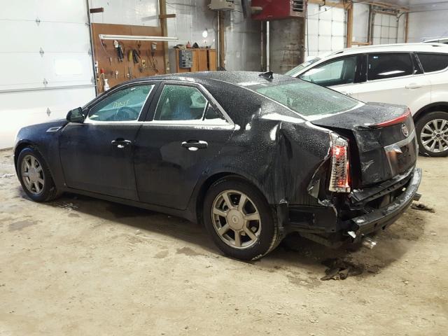 1G6DF577990108004 - 2009 CADILLAC CTS BLACK photo 9