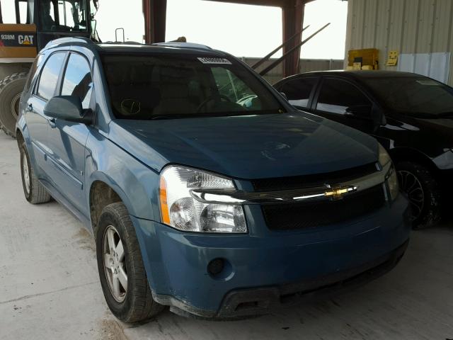 2CNDL33F886053327 - 2008 CHEVROLET EQUINOX LT BLUE photo 1