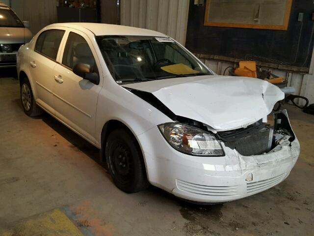 1G1AB5F50A7236728 - 2010 CHEVROLET COBALT LS WHITE photo 1