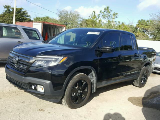 5FPYK3F80HB036559 - 2017 HONDA RIDGELINE BLACK photo 2