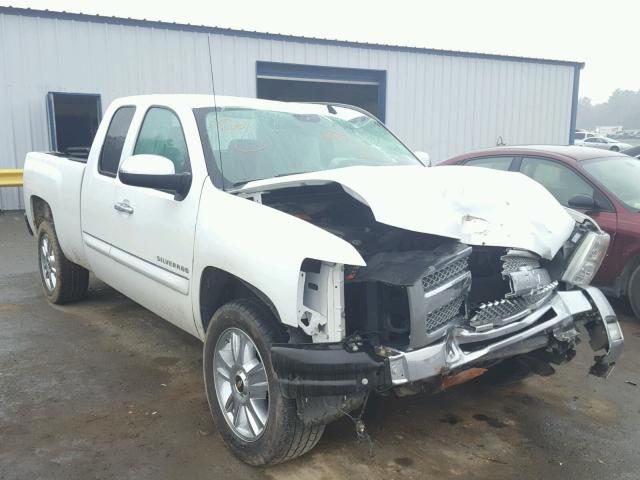 1GCRCSE01CZ141615 - 2012 CHEVROLET SILVERADO WHITE photo 1