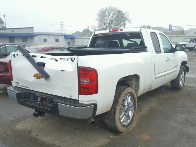 1GCRCSE01CZ141615 - 2012 CHEVROLET SILVERADO WHITE photo 4