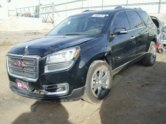 1GKKRRKD5GJ183097 - 2016 GMC ACADIA SLT BLACK photo 2