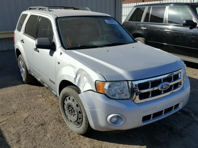 1FMCU03188KB51962 - 2008 FORD ESCAPE XLT SILVER photo 1